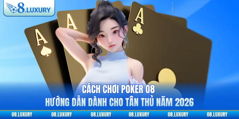 Cách Chơi Poker O8 - Hướng Dẫn Dành Cho Tân Thủ Năm 2026 1 O8 hướng dẫn cách chơi poker cho người mới